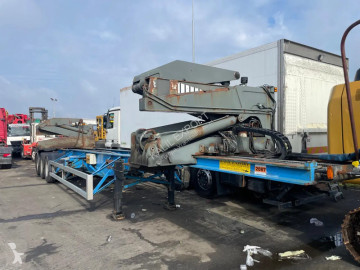 Semi remorque porte containers Steelbro