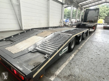 Semi remorque porte engins