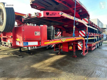 Semitrailer maskinbärare Broshuis