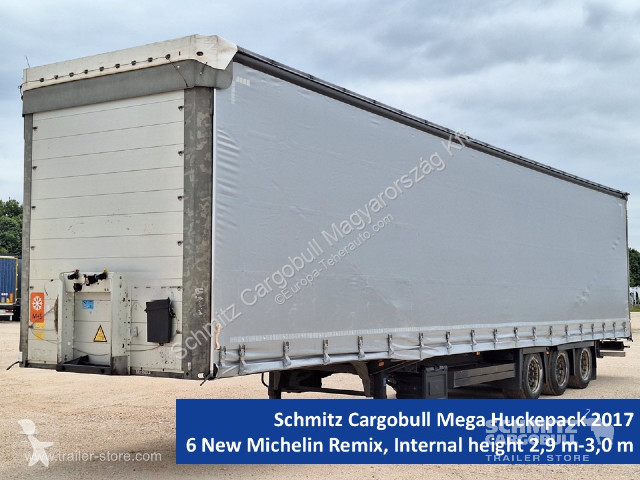 Oplegger Schmitz Cargobull Curtainsider Mega