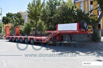 Semi remorque Donat 6 axle Extendable Lowbed with Hydraulic Gooseneck