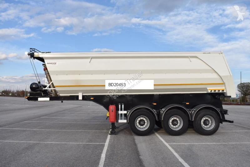 Semitrailer Donat U-Type (half-pipe) Hardox Tipper