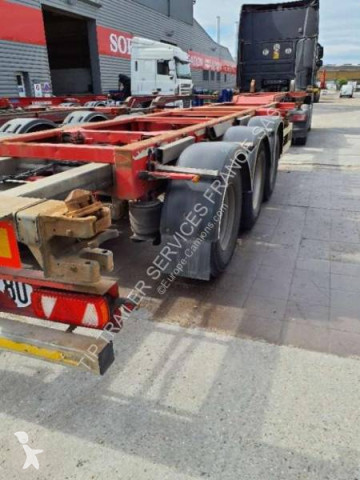 Semitrailer containertransport Fruehauf