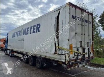 Semi remorque fourgon porte vêtements Krone