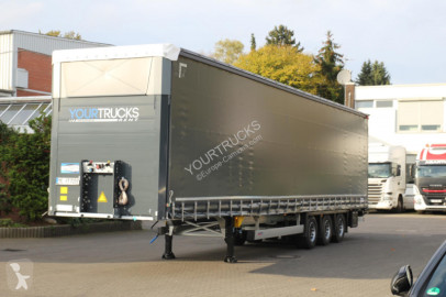 Semi remorque Schmitz Cargobull Mega Plane Hubdach Edscha Liftachse Mega