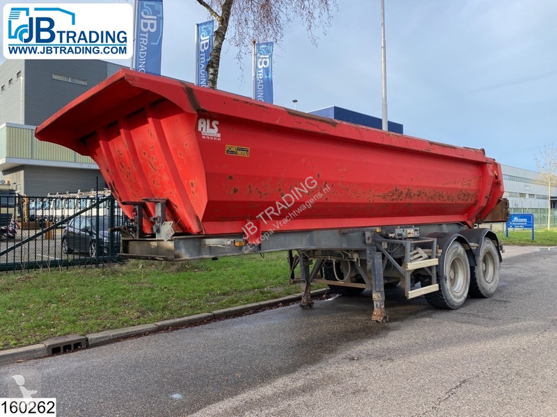 Semiremorca Louault kipper Steel chassis and...