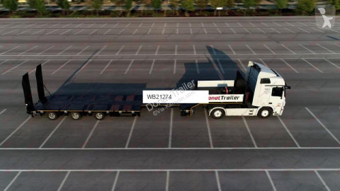 Semitrailer maskinbärare Donat ny