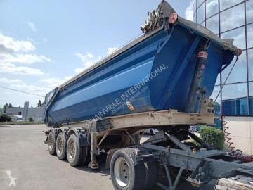 Semitrailer lastvagn bygg-anläggning Benalu