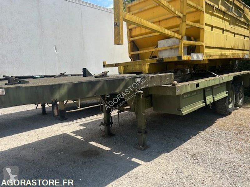 Semitrailer Acmat Plateau