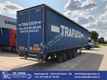 Semitrailer skjutbara ridåer (flexibla skjutbara sidoväggar) Van Hool