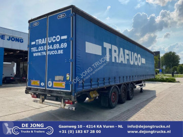 Semitrailer skjutbara ridåer (flexibla skjutbara sidoväggar) Van Hool