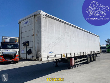 Semitrailer skjutbara ridåer (flexibla skjutbara sidoväggar) Samro