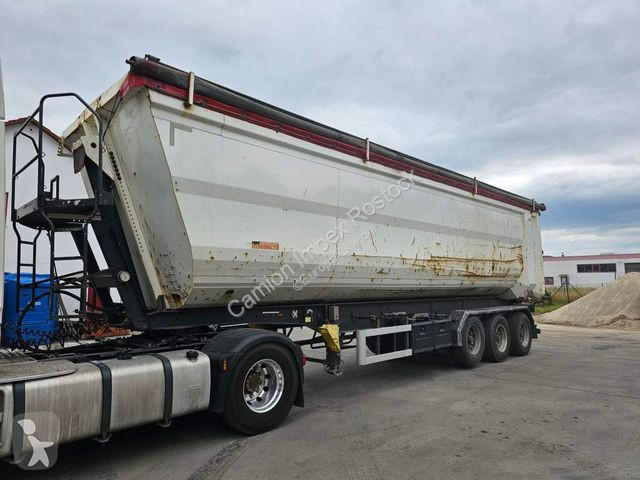 نصف مقطورة Kempf 55 cbm Stahl, Lift, ALCOA,...