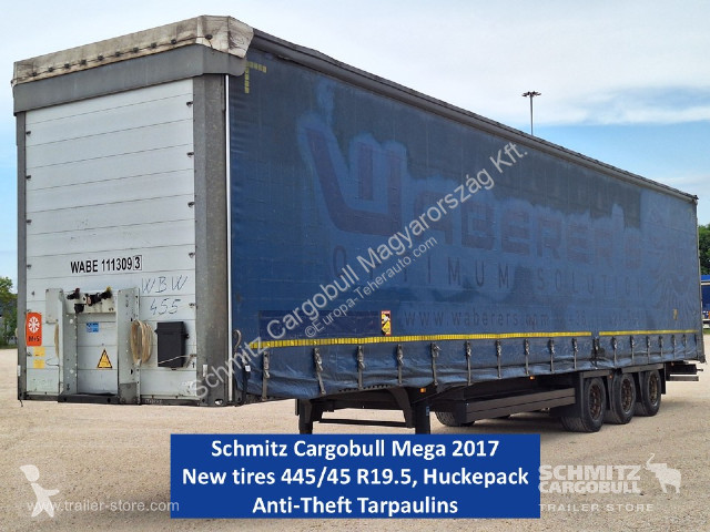 Oplegger Schmitz Cargobull Curtainsider Mega