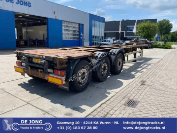 Semitrailer Krone SD Chassis / ADR / 2x Extendable / MB + Disc / 2x Lift Axle