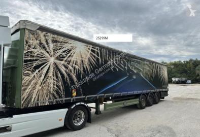 Semitrailer skjutbara ridåer (flexibla skjutbara sidoväggar) Berger