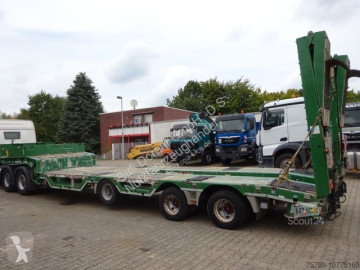 Semi remorque porte engins
