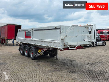 Semitrailer flak dubbel vagn Kempf