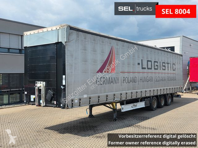 Semitrailer Fliegl SDS01 / Hubdach / EDSCHA /...