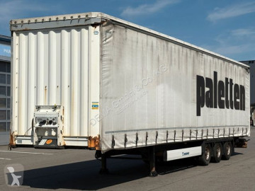 Semitrailer skjutbara ridåer (flexibla skjutbara sidoväggar) Krone