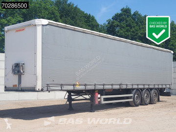 Semitrailer skjutbara ridåer (flexibla skjutbara sidoväggar) Fruehauf