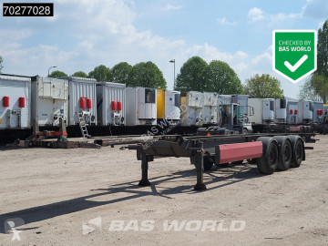 Semi remorque porte containers Van Hool