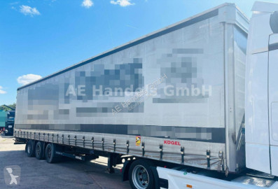 Semitrailer skjutbara ridåer (flexibla skjutbara sidoväggar)