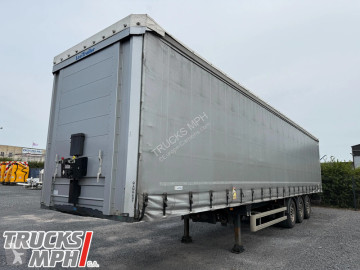 Semi remorque Lecitrailer Tautliner 3E20 Tautliner 3E20*1er essieu relevable*essieux SAF