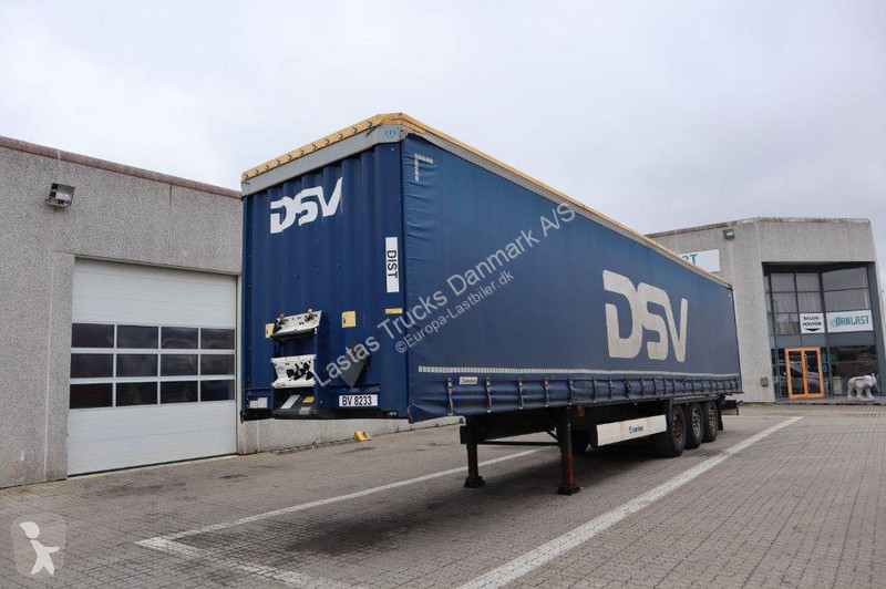 Sættevogn Krone 3 axle curtainside trailer