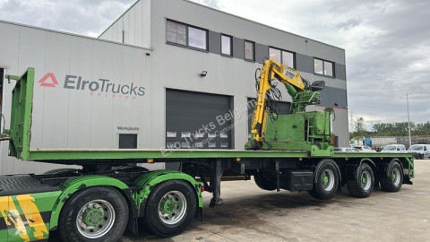 Semi remorque grue KWB