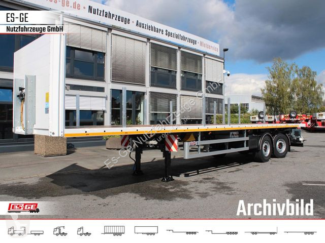 Semitrailer ES-GE 2-Achs-SAH, zwangsgelenkt,...