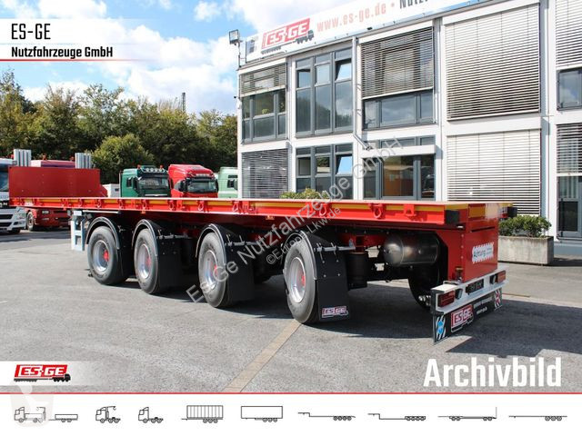 Semitrailer ES-GE 4-Achs-Ballastauflieger