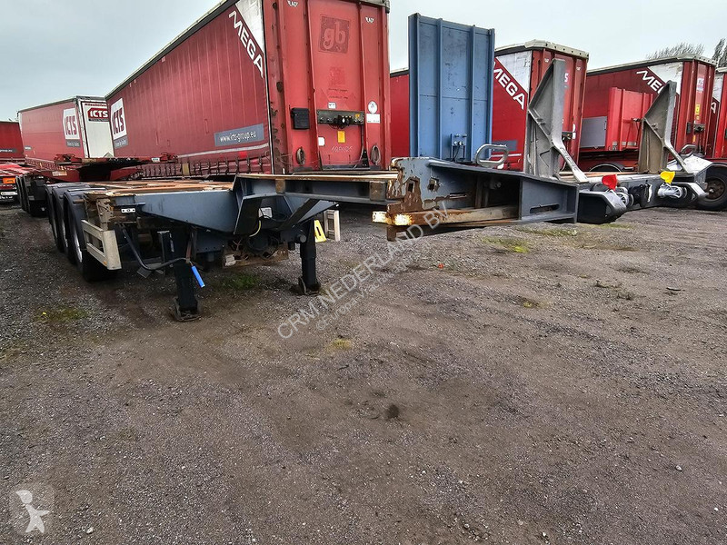 Semitrailer Pacton 3 AXLE MULTI YARD CHASSIS |...