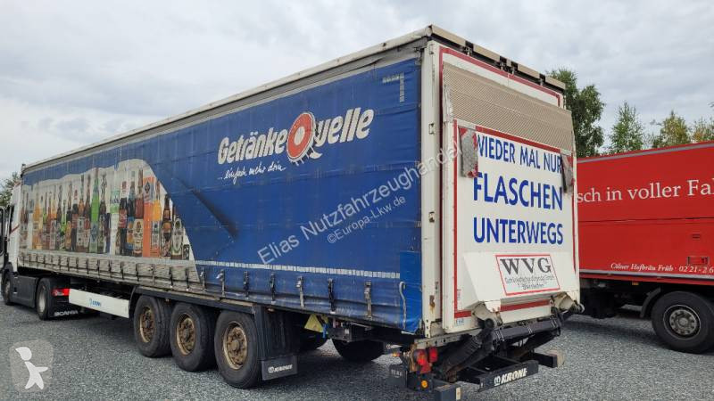 Semitrailer Krone SDP Getränke mit Ladebordwand
