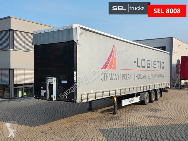 Semitrailer Fliegl SDS01 / Hubdach / EDSCHA /...