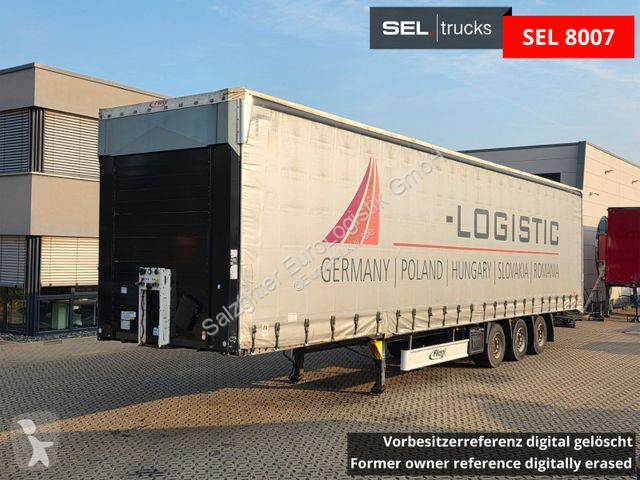 Semitrailer Fliegl SDS01 / Hubdach / EDSCHA /...
