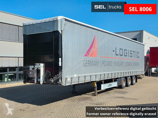 Semitrailer Fliegl SDS01 / Hubdach / EDSCHA /...