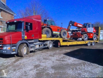 Semi remorque porte engins Leveques
