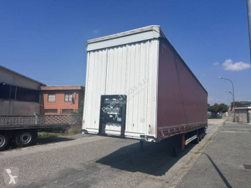Semitrailer skjutbara ridåer (flexibla skjutbara sidoväggar) Kässbohrer