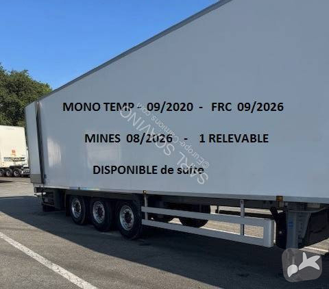 Semi remorque Chereau FRC 07/2026 - MINES...