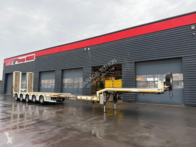 Semitrailer Nooteboom PORTE ENGINS 5 ESSIEUX