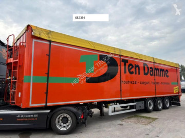 Semitrailer flak rörligt underlag Knapen