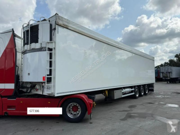 Semitrailer flak rörligt underlag Kraker trailers