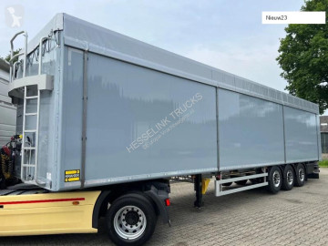Semitrailer flak rörligt underlag Kraker trailers