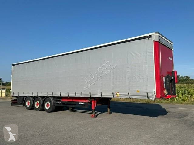 Semitrailer Kögel EC-846-XK fosse porte bobine