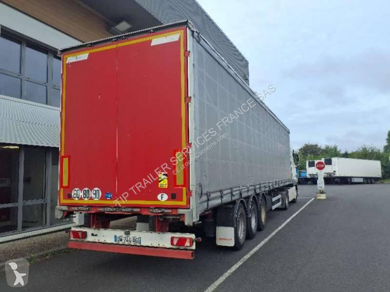 Semitrailer Fruehauf RIDEAU COULISSANT