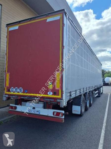 Semitrailer Fruehauf RIDEAU COULISSANT