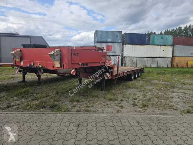 نصف مقطورة Goldhofer Teleskop-Tieflader bis...
