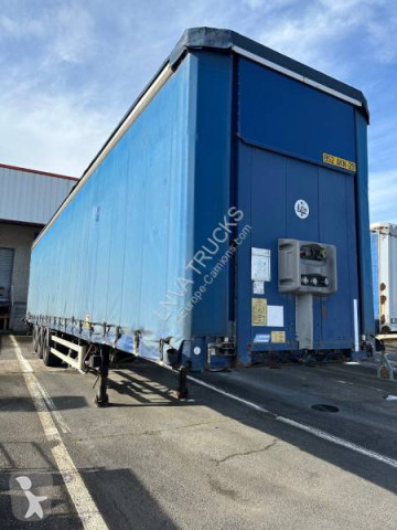 Semitrailer skjutbara ridåer (flexibla skjutbara sidoväggar) Fruehauf