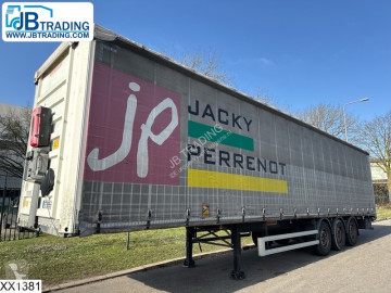 Semitrailer skjutbara ridåer (flexibla skjutbara sidoväggar) Fruehauf